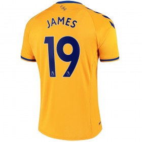 Jalkapallo Pelipaidat Everton James Rodriguez 19 Vieraspaita 2020-2021 Lyhythihainen